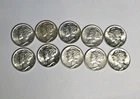 Mercury Dime Lot of (10) Very nice 90% Silver * #629