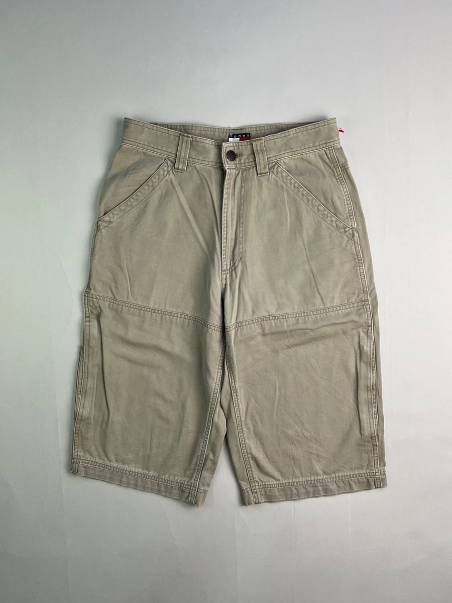 amropi Pantaloni Corti Uomo Pantaloncini Cargo in Cotone Casual Bermuda con Tasche Grigio,XL