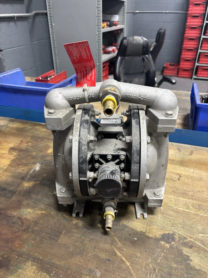 NEW NO BOX All-Flo Pump AE-10 Double Diaphragm Pump Aluminum - Image 3 of 3