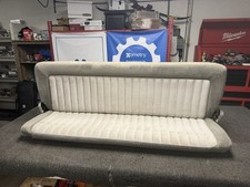 1988-1994 Chevy Gmc Extended Cab Oem Rear Bench Seat Gray Cloth