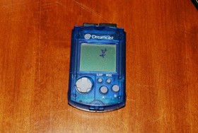 Sega Dreamcast Console w/ Controller, Cords, Blue VMU, Generator Vol 2 - Working