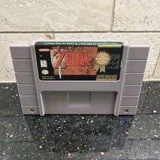 The Legend of Zelda A Link to the Past SNES Cart Only Authentic Tested Nice !