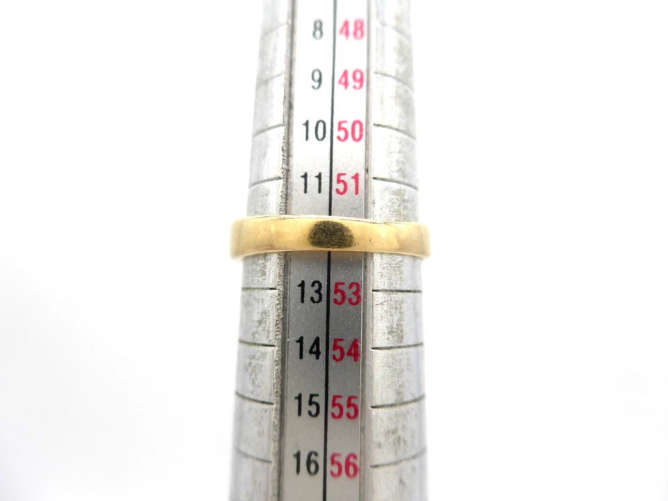 Größe 52 Ring 585 GOLD 14 Karat Bicolor Diamant diamond bague Smaragd G3921/25 - Bild 3 von 4