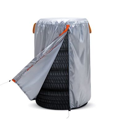 Tire Covers L Size 100x57cm Light Vehicle Tire Totes 210D Oxford Fabric