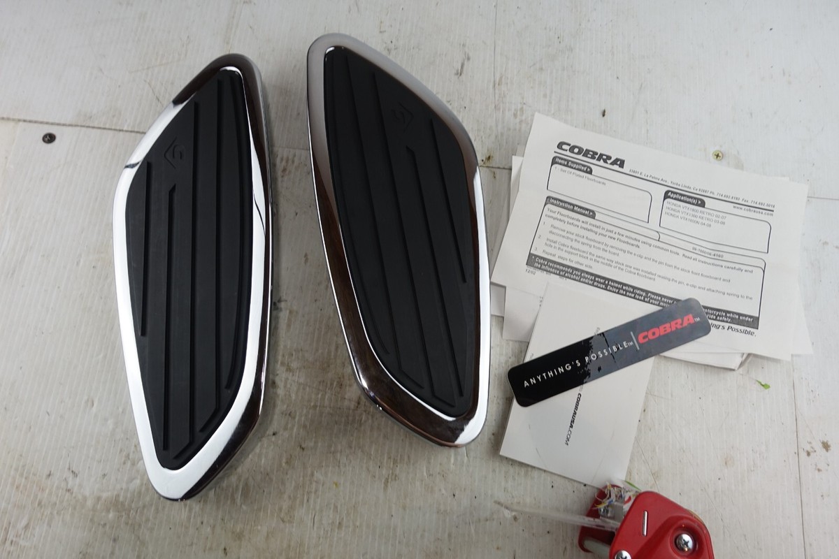 HONDA VTX1800 VTX 1800 RETRO Cobra Boulevard Front Floorboard Kit 