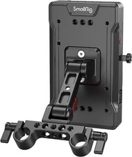 SMALLRIG V Mount Battery Adapter Plate with PD 65W USB-C Quick Charger, Black 