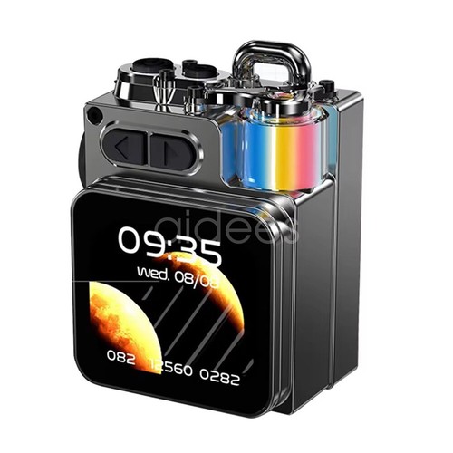Bluetooth Lautsprecher Kabellos Mini mit Touchscreen RGB Wecker Freisprechmikrofon - Bild 2 von 24