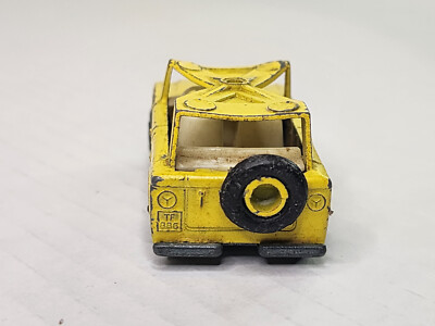Vintage Matchbox Lesney Superfast 1969 Yellow Field Car Die-Cast