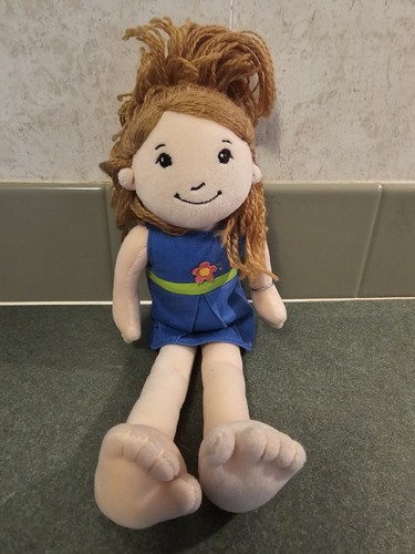 Vrg Groovy Girls Krista Plush Doll With Flower Dress Manhattan Toy Co 12"