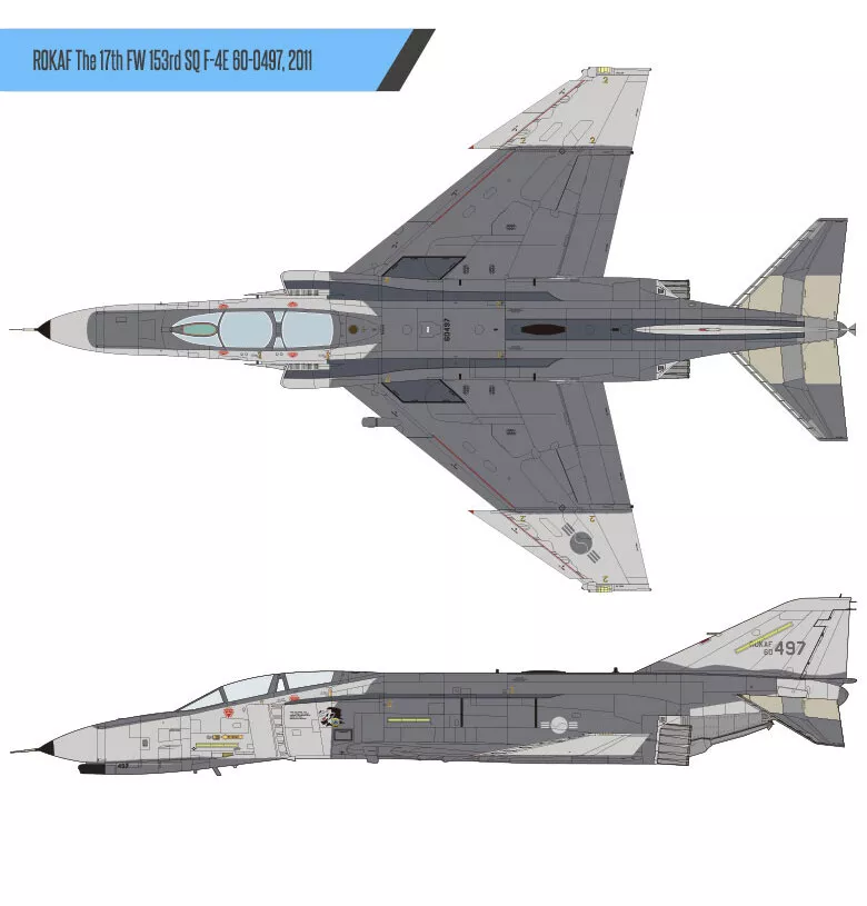 [1/32] #12132 ROKAF F-4E 
