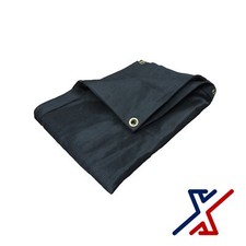 12 ft. x 10 ft. Heavy Duty Black Sun Shade / Screen / Awning by X1Tools/Shades