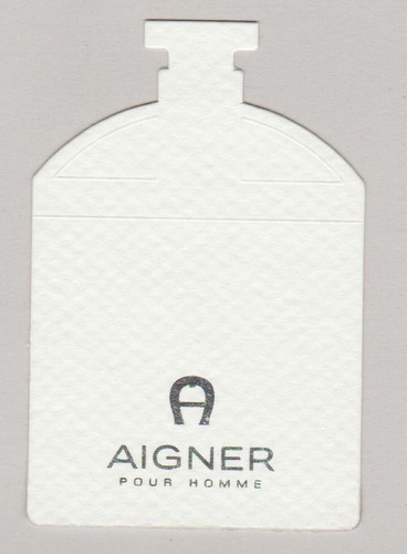 Carte publicitaire - advertising card - Explosive de Aigner recto verso - 第 1/1 張圖片
