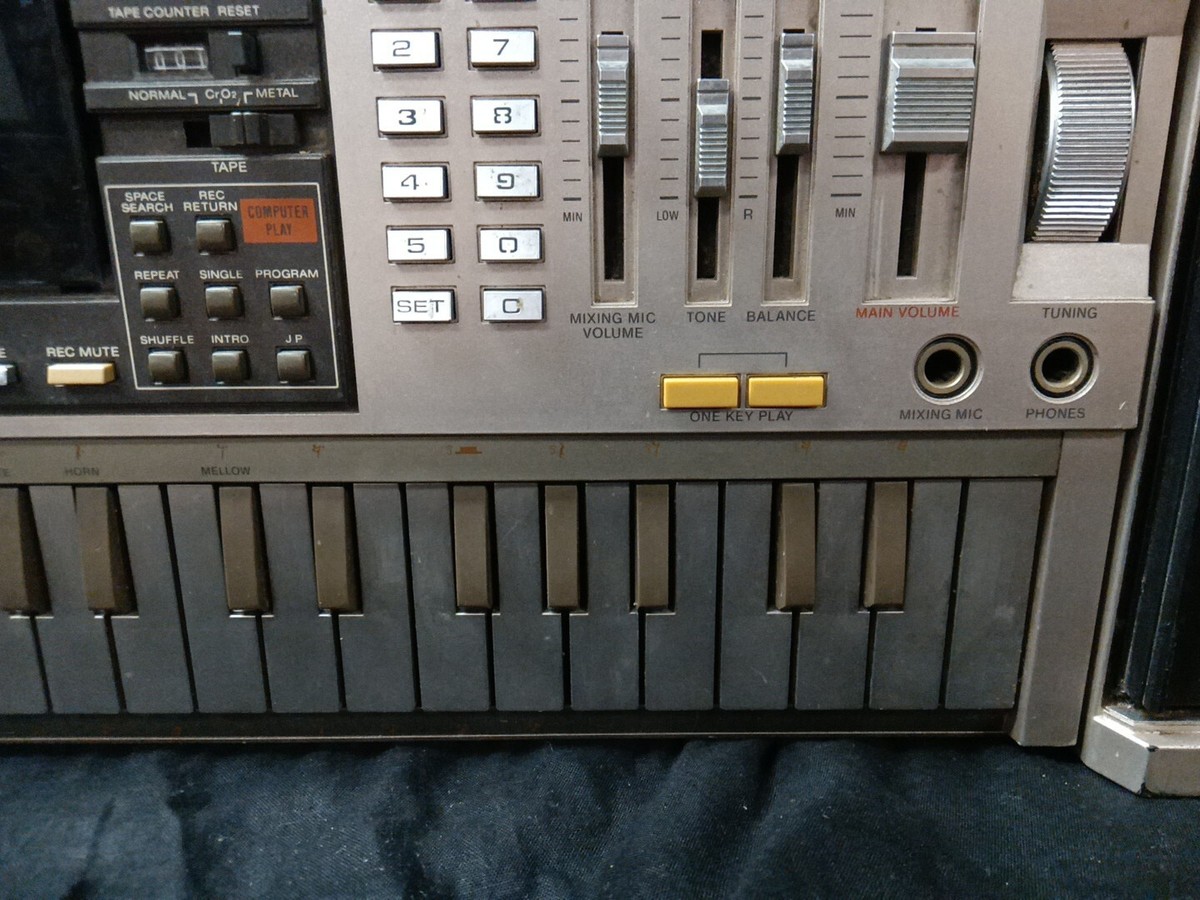 As-is Casio KX-101 Ghetto Blaster Boombox Detachable