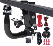 BRINK Anh&auml;ngerkupplung f&uuml;r Mercedes A-Klasse (W177) 2018- +7p uni E-Satz