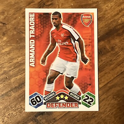 Match Attax Extra 2009/10 Armand Traore Squad Update (Beschreibung lesen)
