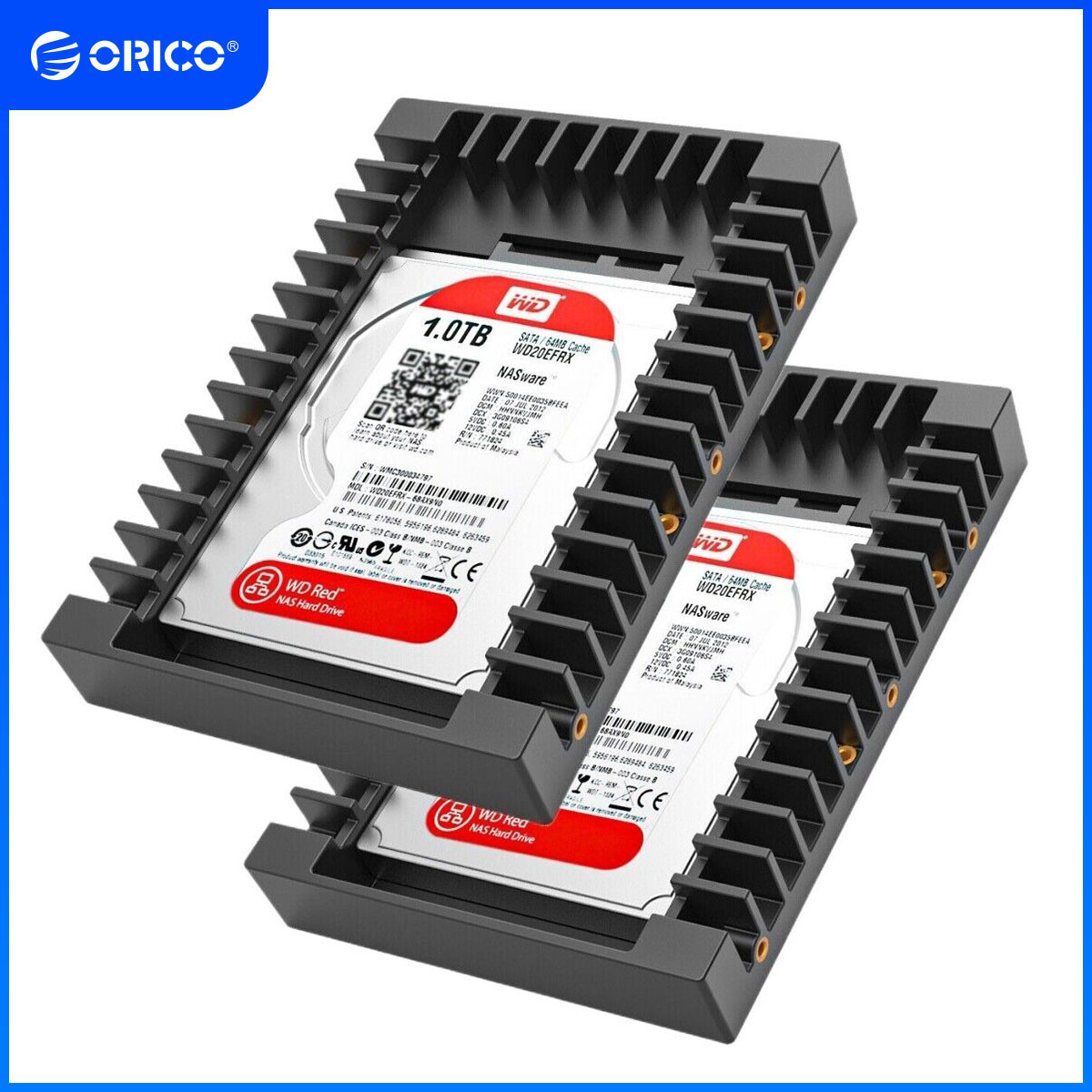 Sata Hard Ssd Drive Bay Adapter ORICO 2PCS SSD SATA To Hard Drive