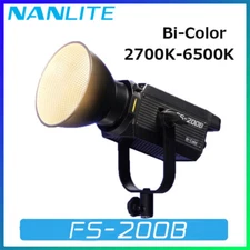 NANLITE FS-200B 220W Bi-Color 2700K-6500K LED Light COB Bowens Mount APP Control