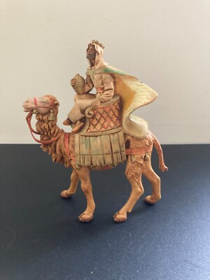 Fontanini 1992 Depose Italy Camel Wiseman King Baltazar Nativity 7''