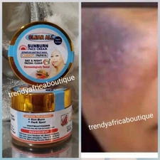 Clear All Sun Burn Day & Night Face Cream. 50g X 1 NOT FOR SENSITIVE skin. 
