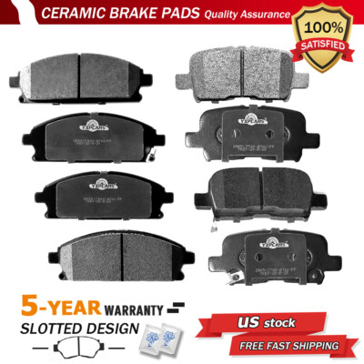 Front & Rear Ceramic Brake Pads for 2003 - 2006 ACURA MDX
