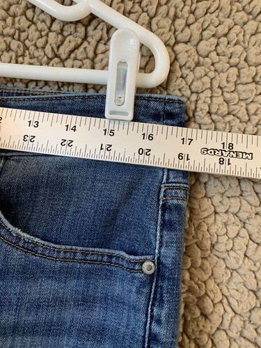 Jeans Chico's So Slimming Girlfriend gambe sottili crop Med elasticizzati taglia 1,5, 10 - Foto 8 di 11