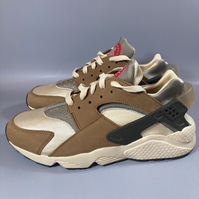 Size 10.5 - Nike Air Huarache LE x Stussy 2021 Desert Oak | eBay