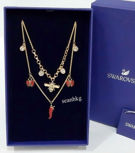 Swarovski Lisabel Necklace, ladybug 