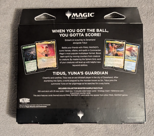 MTG - Final Fantasy X Commander Deck - Counter Blitz - *NEW SEALED* - Picture 2 of 2