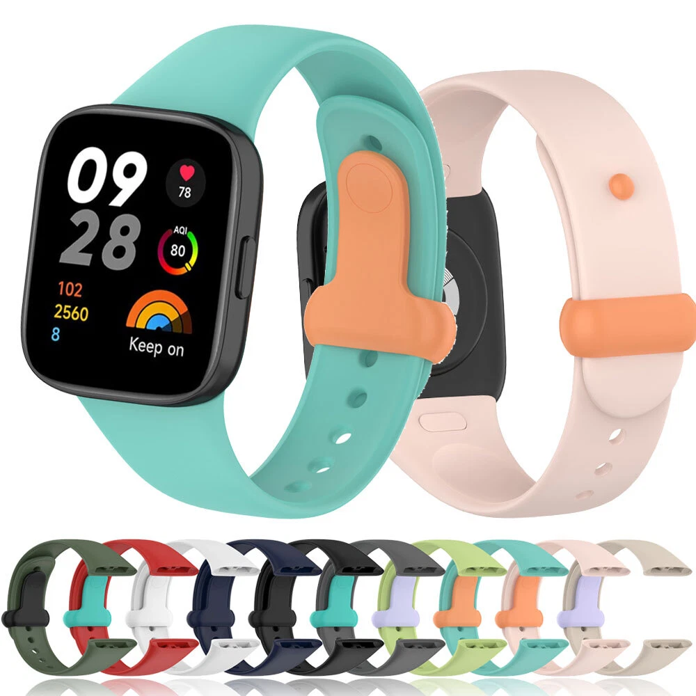 Watch Band Silicone Strap Adjustable Replacement Belt Bracelet Wristband  for Redmi Watch3 