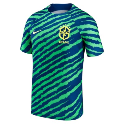 nike Brazil soccer uniform 刺繍 ワッペン brazil Training Jersey 2022 World Cup | eBay