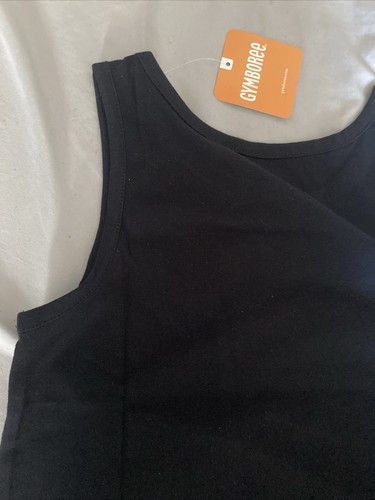 NWT Gymboree Sleeveless Girls Tank Top Size 8 Black Zebra Glitter Be Unique - Picture 20 of 21