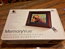 Digital Spectrum - MemoryVue - 8" Digital Picture Photo Frame - MV-800 Plus