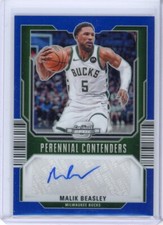 Malik Beasley 2023-24 Contenders Optic Perennial Contenders Blue #PA-MBM /75