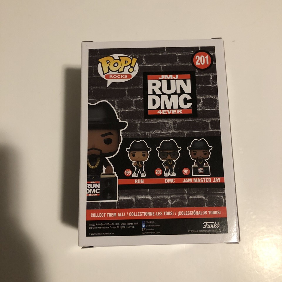 Funko Pop! Rocks: Run-DMC - Jam Master Jay - Figura In Vinile Da Collezione 9 Cm - 6