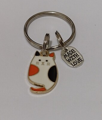 Sweet adorable 'Cat' Keyring Bagcharm charming useful little gift       