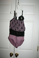 Women Adult Weissman Tales of Vienna Woods 7579 Leotard Dance Costume Size MA