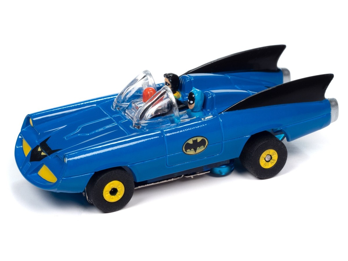 Auto World '23 Release 1 Silver Screen 4 Batmobile T-Jet & 4