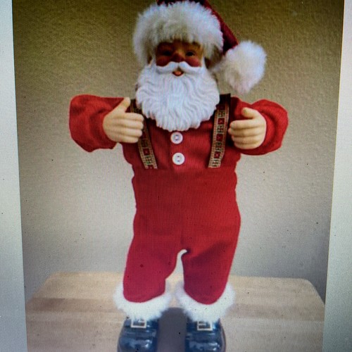 Jingle Bell Rock Santa Claus Animated Singing Dancing 1998 1st edition