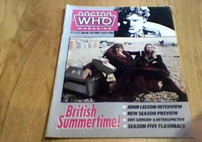 DOCTOR WHO MAGAZINE No. 116 COLIN BAKER TOM BAKER LALLA WARD JOHN LEESON K-9