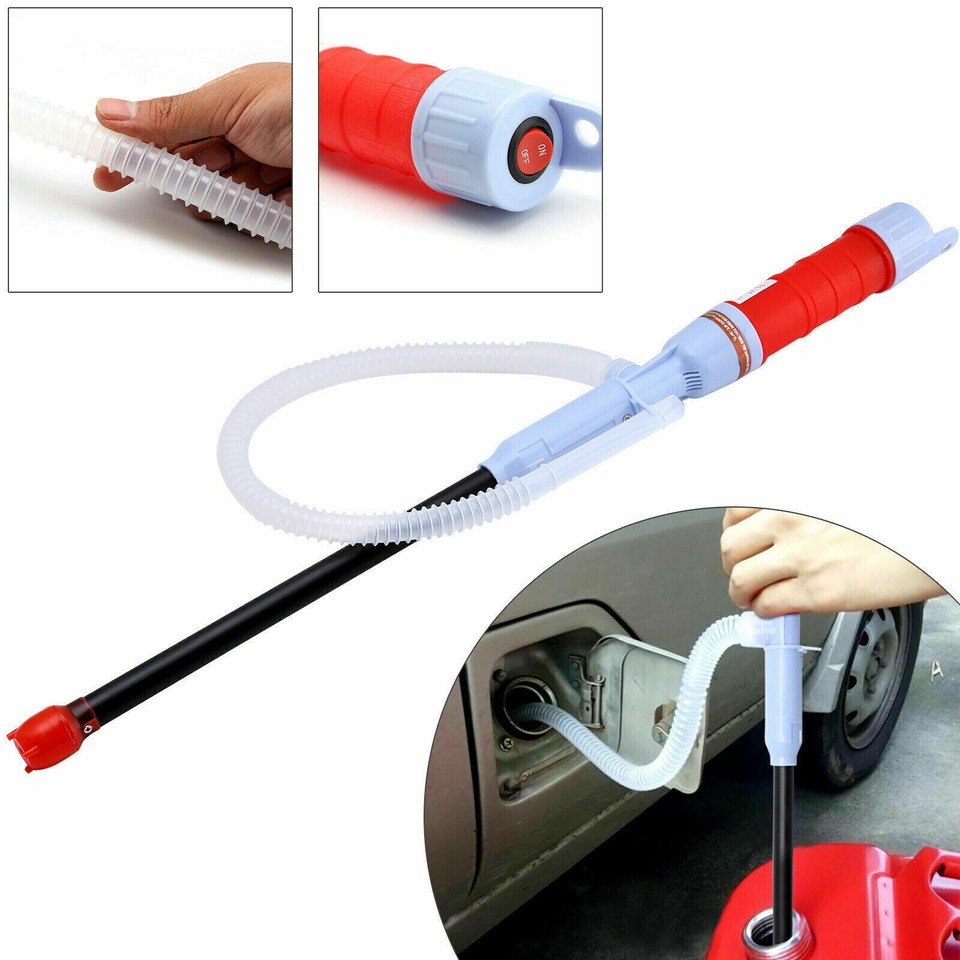 3V Battery Powered Siphon Pump 4 Oil Petrol Diesel Liquid Transfer BNIB ...