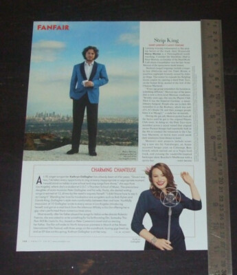 HARRY MORTON Kathryn Gallagher original ONE magazine clipping page PHOTO article