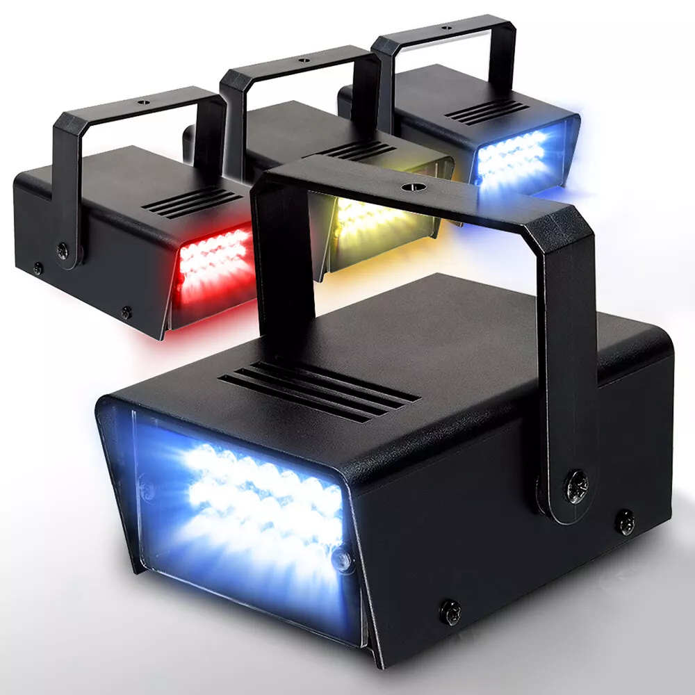 Blue and 2024 white strobe lights