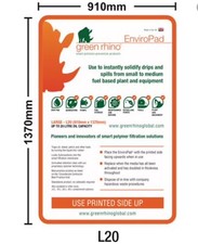 green enviropad soil  pad large new 1370mmx910mm 20.2L 