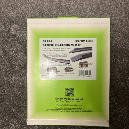 METCALFE CARD KITS PO235 OO GAUGE STONE PLATFORM KIT - Picture 5 of 5