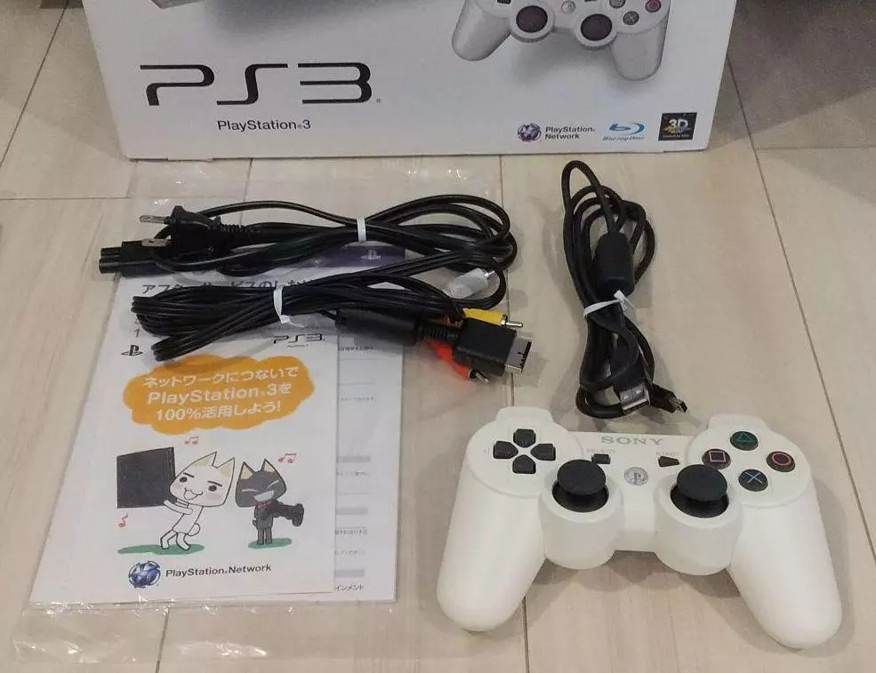 PLAYSTATION 3 160GB Classic White PS3 SONY CECH-3000A LW boxed | eBay