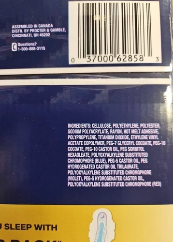 Always Ultra Thin Unscented Overnight Pads Flexi Wings Size 5 Jumbo Pack 72 Pads - 第 5/7 張圖片