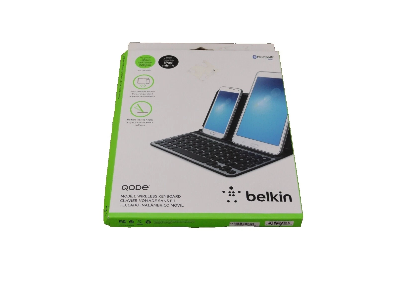 Lector de libros electrónicos y Tablet Belkin Estuches, Fundas y teclado Folios Para Universal Apple iPad Mini 2