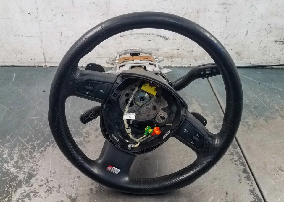 2005  Audi S4 B7 Steering Wheel / Column #7218 X6 - Image 2 of 4