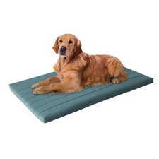 BALANCE Orthopedic Waterproof Dog Crate Bed Pad 48x30x2 Washable, Powder Blue