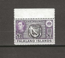 FALKLAND ISLANDS 1938/50 SG 163 Variety SH 93b MNH CERT